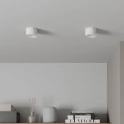 LED-loftsspot i rør, hvid