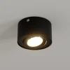 LED-loftsspot i rør, sort