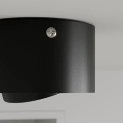 LED-loftsspot i rør, sort