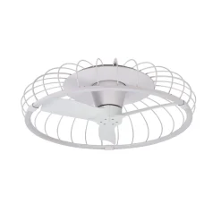 LED-loftventilator Nature, CCT App hvid