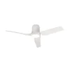 LED-loftventilator Ushuaia hvid DC lydsvag Ø 134 cm CCT