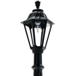LED-lygtepæl Artu Rut, saltvandsresistent, IP55
