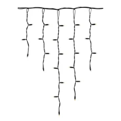 LED-lysforhæng Chrissline Extra, 100 LED'er, 2.300 K