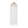 LED-lysgardin vandmand 2.600K 400 LED'er 95x30cm