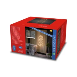 LED-lysgardin vandmand 2.600K 400 LED'er 95x30cm