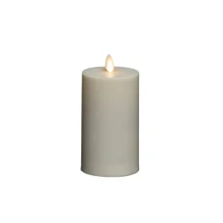 LED-lys IP44 cremehvid glat Højde 18 cm