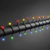 LED-lyskæde 160 lk, 12,72m udendørs brug, farverig