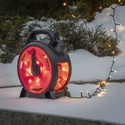 LED lyskæde Micro varm hvid 400-flamme 27,93m