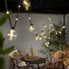 LED-lyskæder Bolla, klar, plast Længde 5,3 m 20-fl.