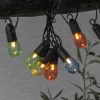 LED-lyskæde Small Hooky, farverige