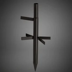 LED-lystræ, sort, 150 cm