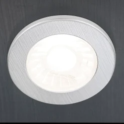LED-møbelindbygningsspot Artist, sæt med 3, sølv