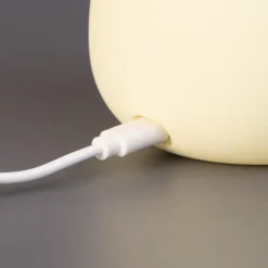 LED-natbordslampe mango, hvid, timer, dæmpbar