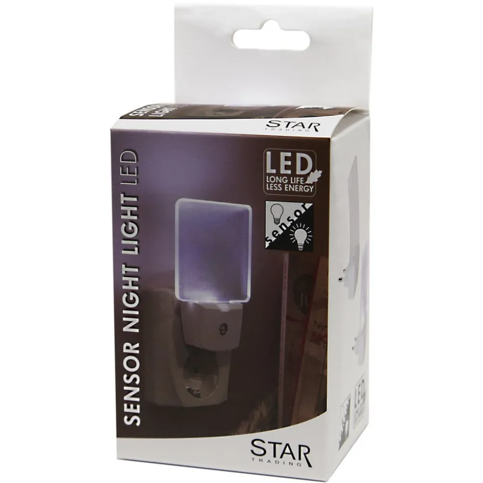 LED-natlys 357-11 til stikkontakt