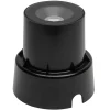 LED-nedbygningslampe 7876, sort