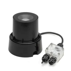 LED-nedbygningslampe 7876, sort