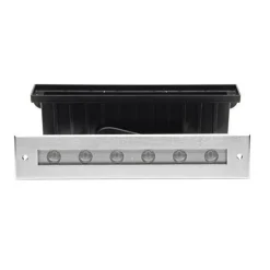 LED nedgravningslampe Jeremia, 32,8 cm, varmhvid