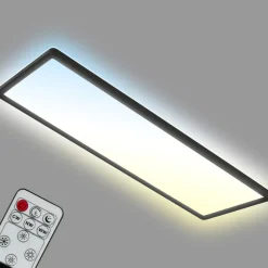 LED-panel Slim sort ultraflad CCT, 59 x 20 cm