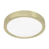 LED-panel til overflademontering Fueva 5 IP20 830 messing Ø21cm