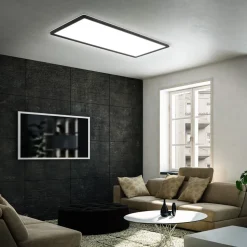 LED-panel til overflademontering Slim 58x20cm on/off 4.000K sort