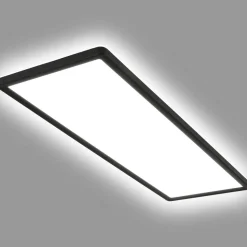 LED-panel til overflademontering Slim 58x20cm on/off 4.000K sort