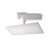 LED-panel TRACK LIGHT, hvid, 3-faset, 3.000 K, tænd/sluk