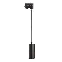 LED-pendellampe Lucea 3-faset 10W sort
