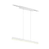 LED-pendellampe Paros DUOline, bjælke, hvid mat