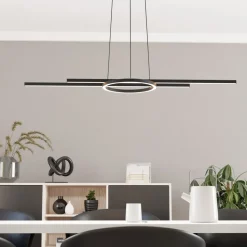 LED-pendel Zillerio-Z sort ZigBee CCT dim