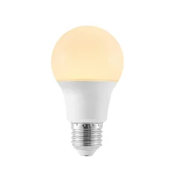 LED-pære E27 A60 4,9 W 3.000 K opal, 6 stk