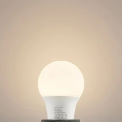 LED-pære E27 A60 4,9 W 3.000 K opal, 6 stk