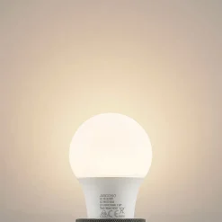 LED-pære E27 A60 8 W 3.000 K opal, sæt med 6 stk