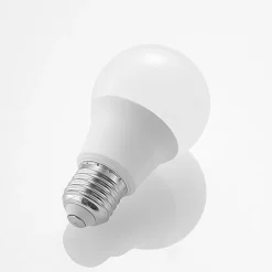 LED-pære E27 A60 8 W 3.000 K opal, sæt med 2 stk