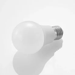 LED-pære E27 A60 8 W 3.000 K opal, sæt med 2 stk