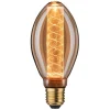 LED-pære E27 B75 4W Indre glød spiralmønster