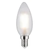 LED-pære E14 B35 5W 840 matt dæmpbar