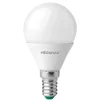LED-pære E14 dråbe 4,9W, opal, universalhvid