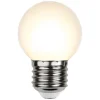LED-pære E27 G45 til lyskæder, hvid 2.700K