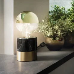 LED-pære E27 G125 827 6,5W Hovedspejl guld