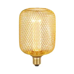LED-pære E27 Mesh 3,5W 1.800K guld