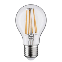 LED-pære E27 9W filamentpære 2.700K klar