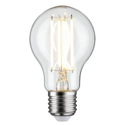 LED-pære E27 9W filamentpære 2.700K klar