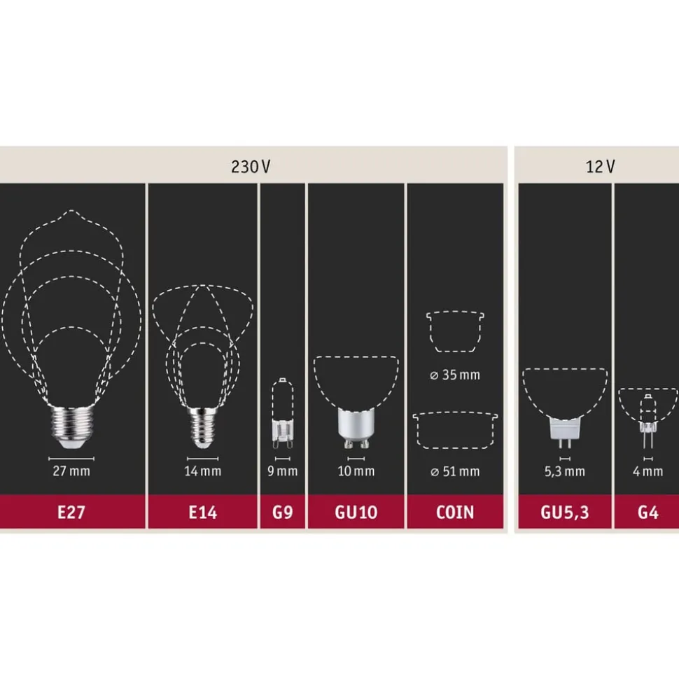 LED-pære E27 7W filamentpære 2.700K klar 2-pak