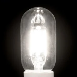 LED-pære E27 8 W filament T45 2.700 K. kan dæmpes