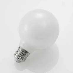 LED-pære E27 4W G80 2.700K dæmpbar, opal