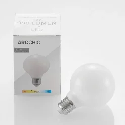 LED-pære E27 8W G80 2.700K dæmpbar, opal