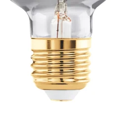 LED-pære E27 4W G60 2.000K Filament røgfarvet dæmpbar