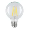 LED-pære E27 8W G80 2.700K glødetråd dæmpbar klar