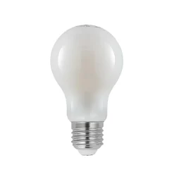 LED-pære E27 6W 2.700 K dæmpes opal 2 stk