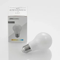 LED-pære E27 4W 2.700 K, kan dæmpes, opal 3 stk